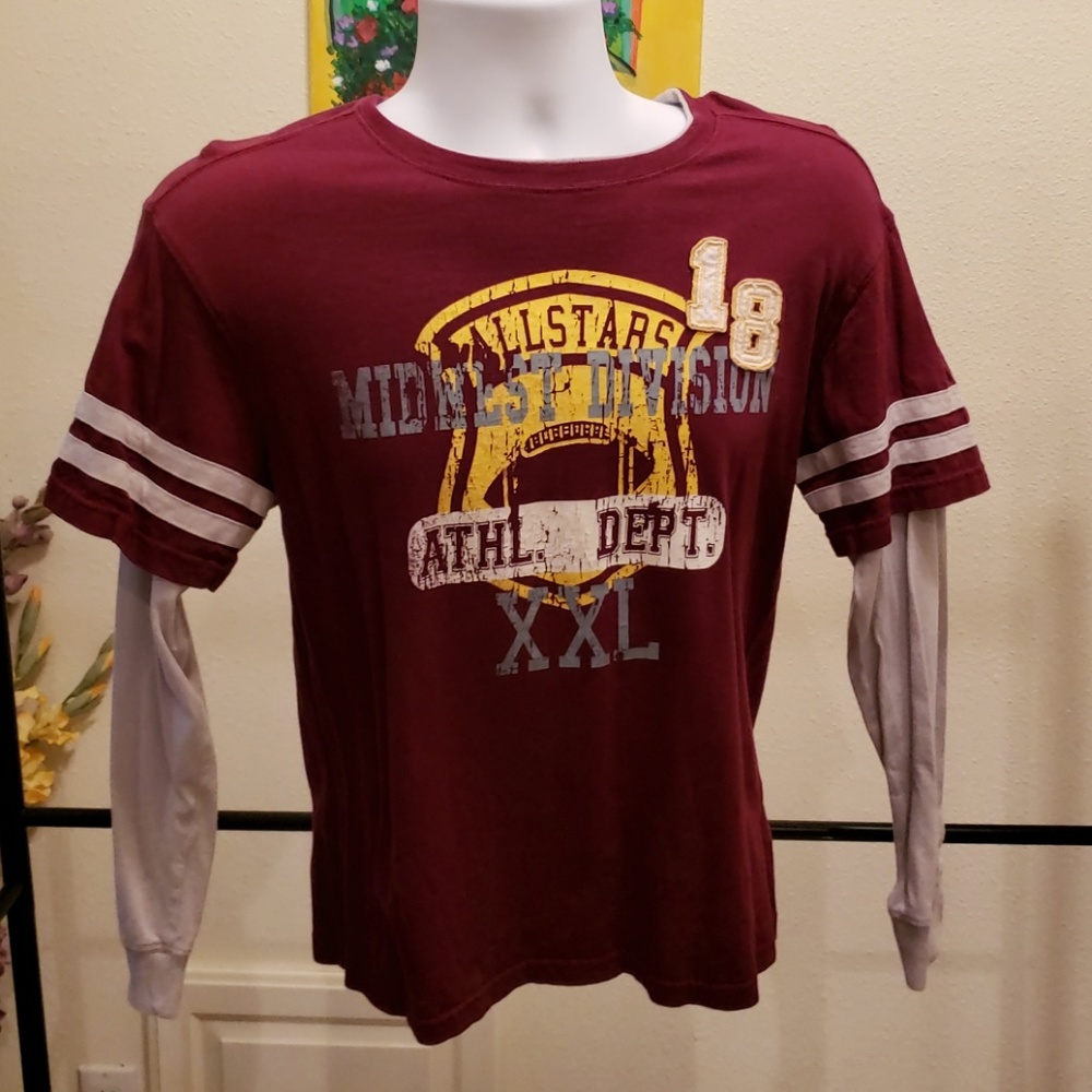 Long Sleeve shirt Maroon
